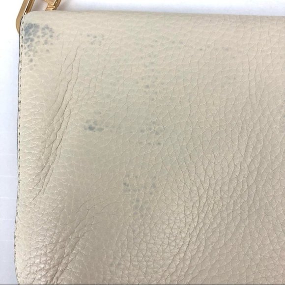 Tory Burch Cream Leather Satchel/Top Handle Bag | New With Tags - Picture 13 of 14